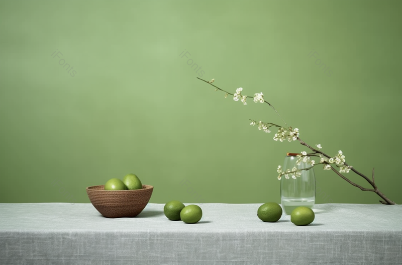 青色清明节节日艾草青团与酒摄影背景,高清,摄影图,摄影图片,图片大全,摄影图免费下载